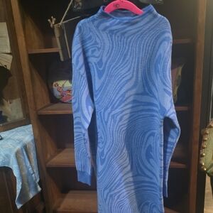 GB Girls Blue Knit Dress